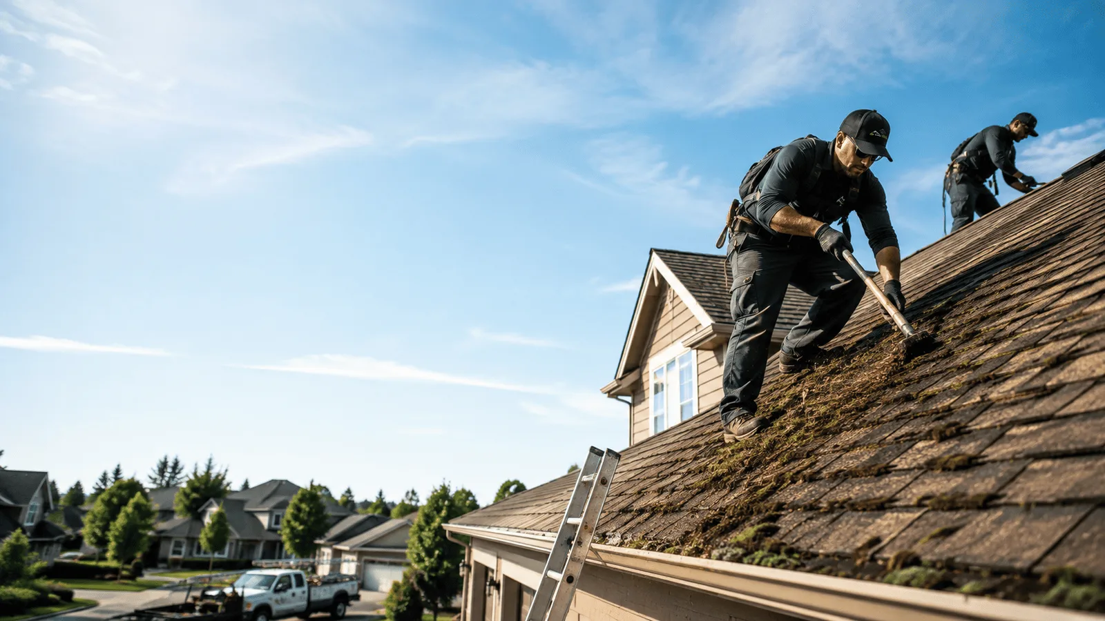 Roof Moss Removal in Houghton, MI near me